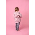 Personalized Light Pink Baby Bear Hoodie 